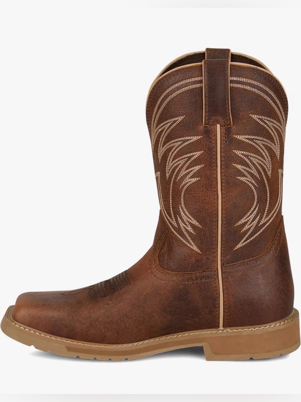 Justin Boots Daywork 11in Steel Toe Waterproof Work Boots Men Leather 10.5D